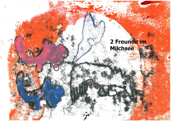 Freunde im Milchsee